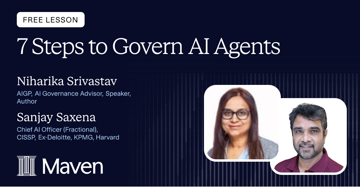 7 Steps to Govern AI Agents cover image