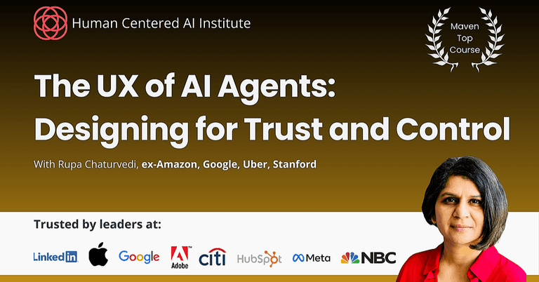 The UX of AI Agents: Designing for Trust and Control cover image