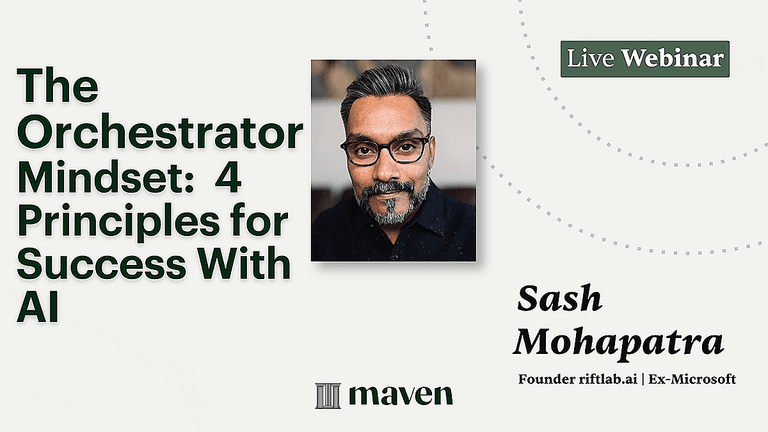 The Orchestrator Mindset: 4 Principles for success with AI cover image