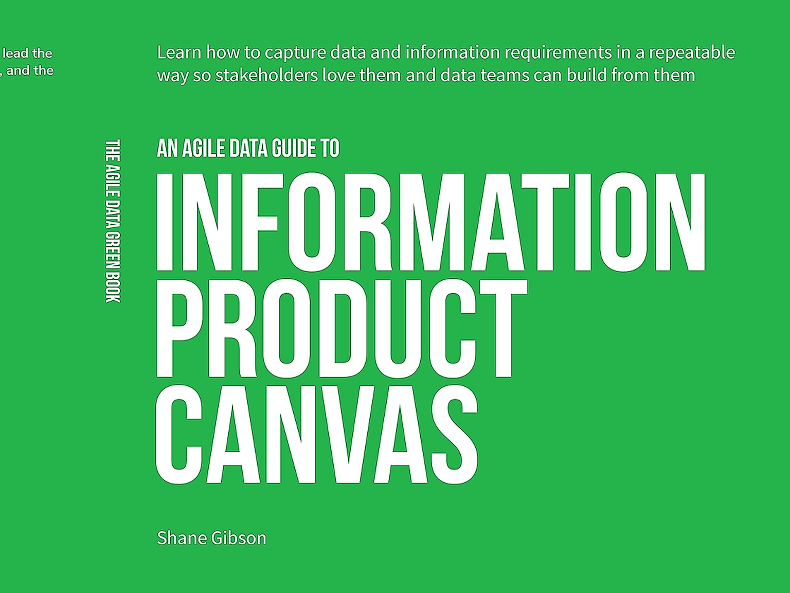 Free copy of the "an Agile Data Guide to Information Product Canvas" book