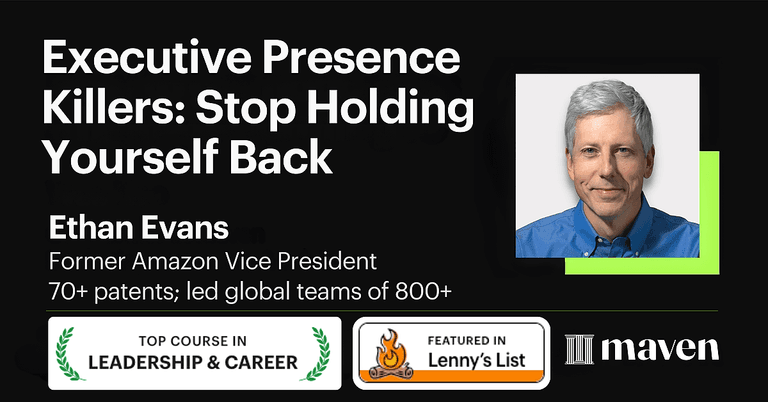 Executive Presence Killers: Stop Holding Yourself Back cover image