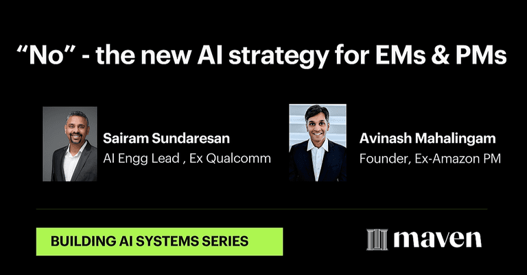 "No" - the new AI Strategy for Eng. Managers and PMs cover image