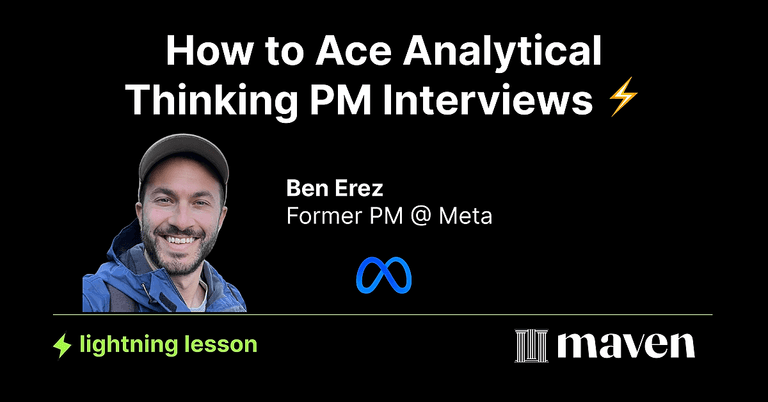 How to Ace Analytical Thinking PM Interviews cover image