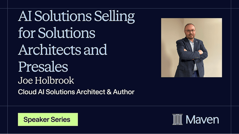 Master AI Solutions Selling for Sales & Solution Architects cover image