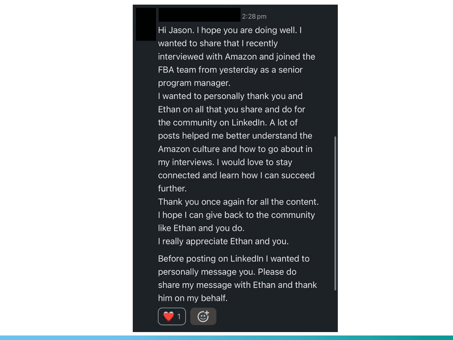 From our Level Up Newsletter Community