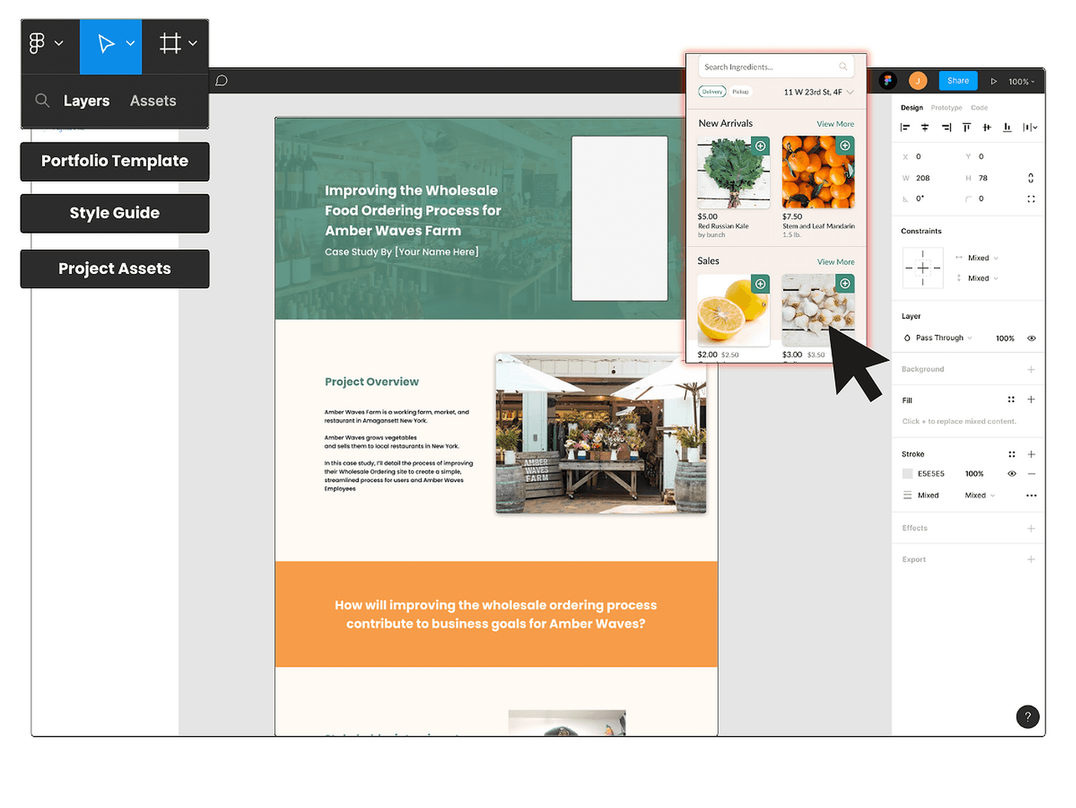 Portfolio templates, design files, and dozens (hundreds?) of resources to kickstart your work.