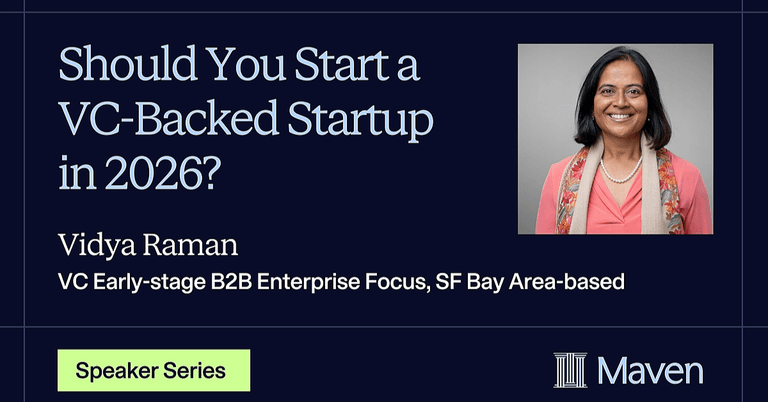 Should You Start a VC-Backed Startup in 2026? cover image