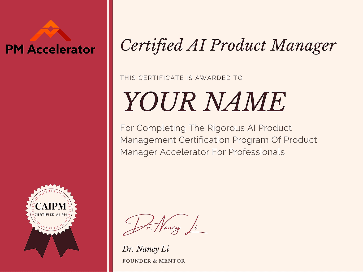 Become a Certified AI Product Manager Now!