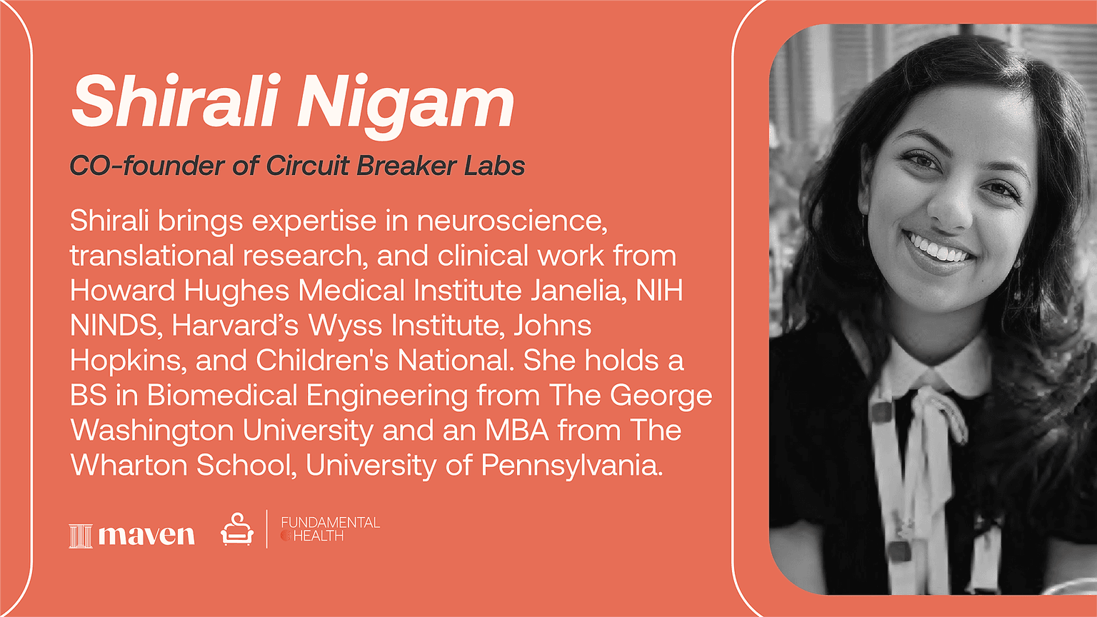 Shirali will be co-hosting the Human and AI interaction live session.