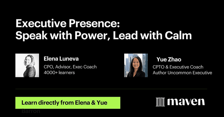 Executive Presence: Speak with Power, Lead with Calm cover image
