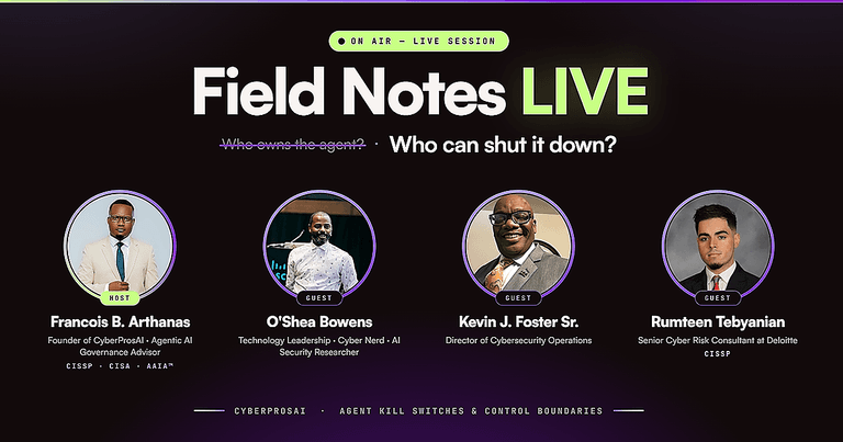 Field Notes LIVE: Who Can Shut It Down? cover image