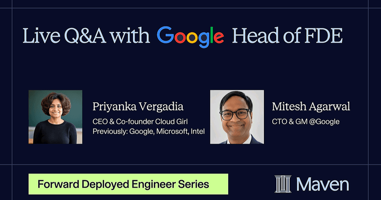 Live Q&A with Google's Head of FDE cover image