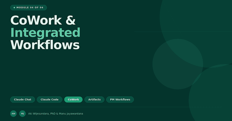CoWork & Integrated Workflows cover image