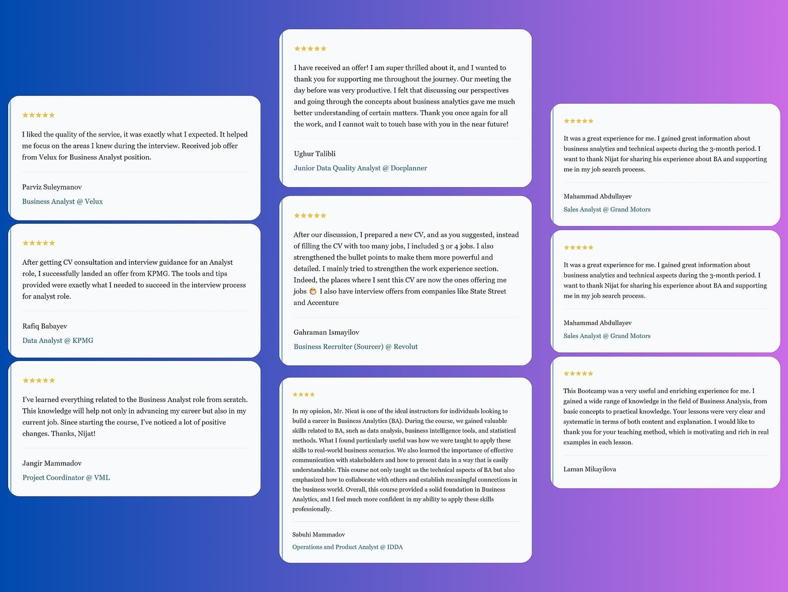Student review:
