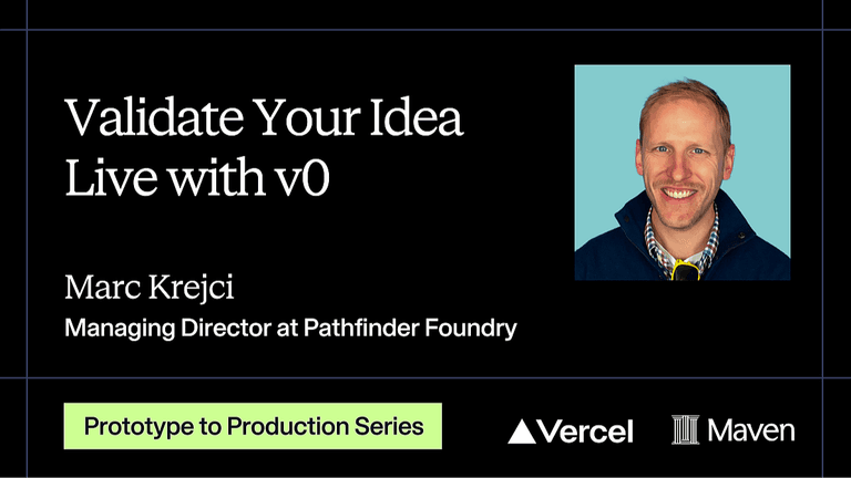 Validate Your Idea Live with v0 cover image
