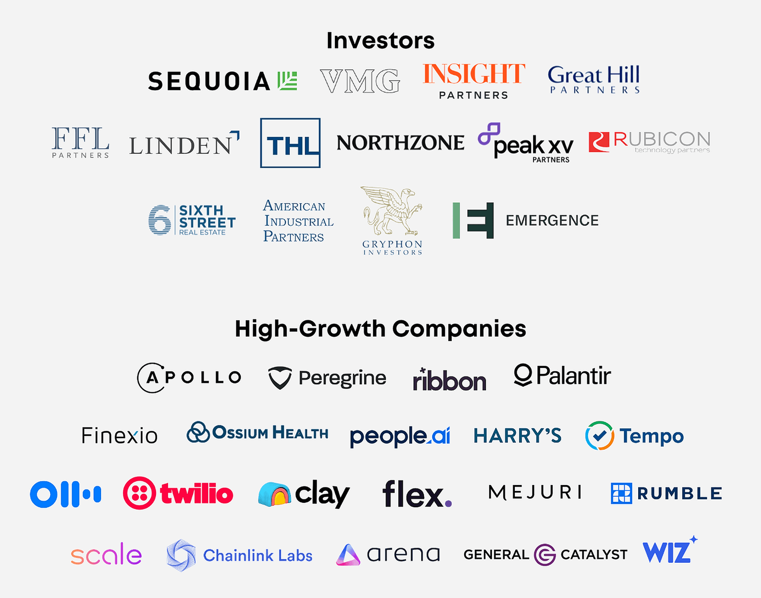 Trusted by leaders at Sequoia Capital, THL, Chainlink Labs, Apartment List, Biofire, and 150+ more.