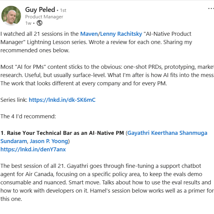 Testimonial author image