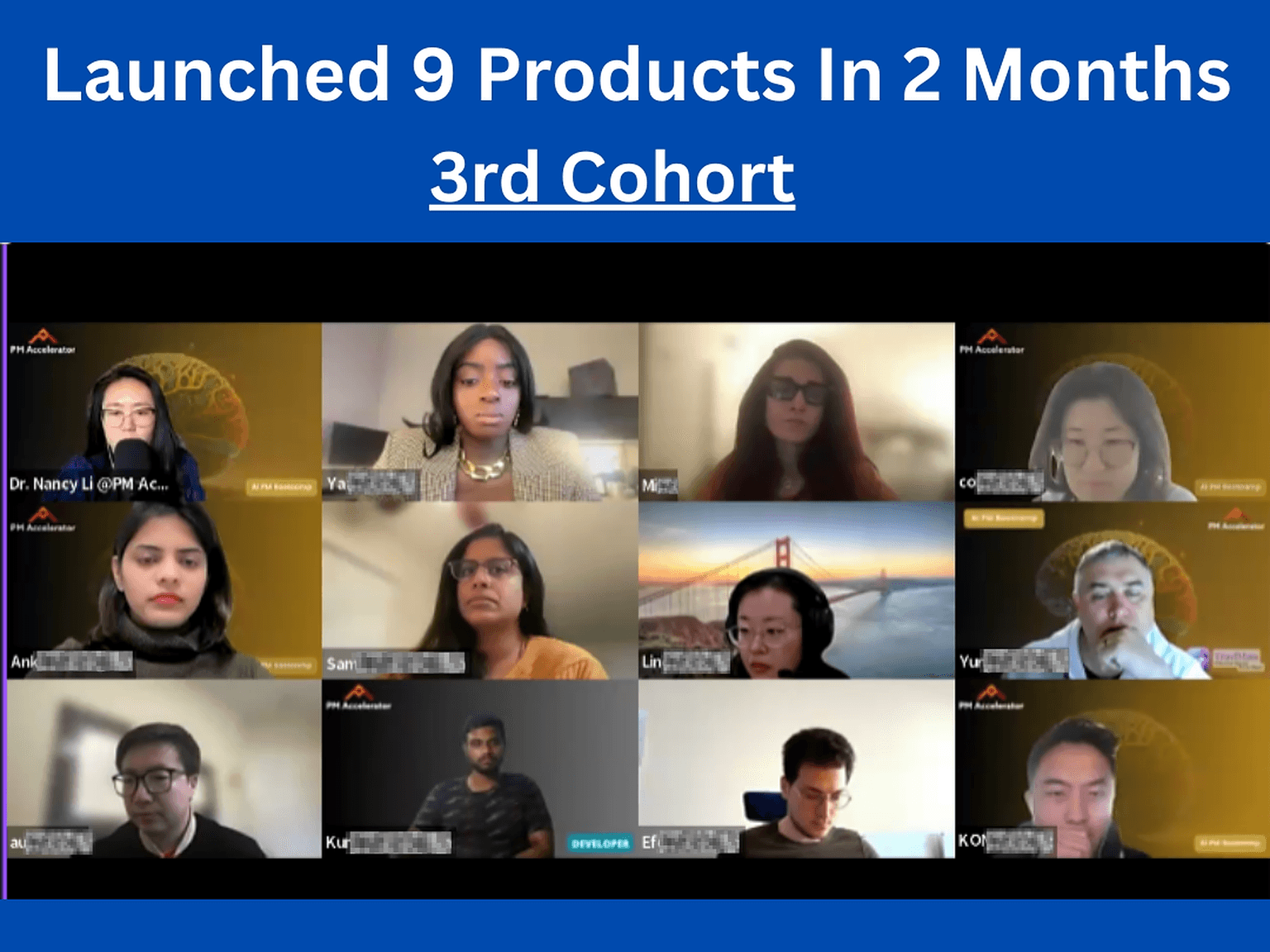 We launched 9 AI Products In our #3 cohort!