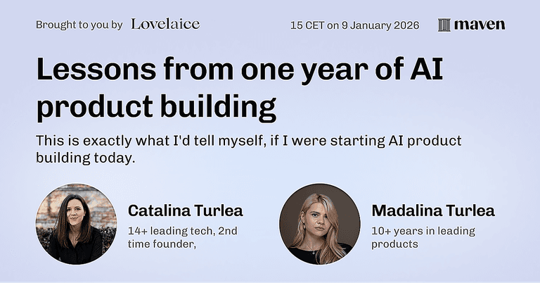 Lessons from one year of AI product building cover image