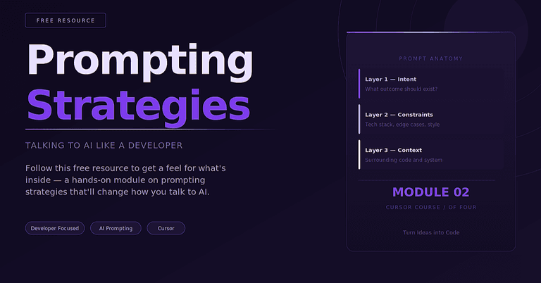 Prompting Strategies: Talking to AI Like a Developer
  cover image