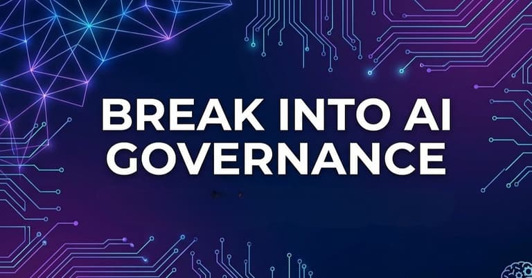 Break Into AI Governance (No Coding Skills   Required) cover image
