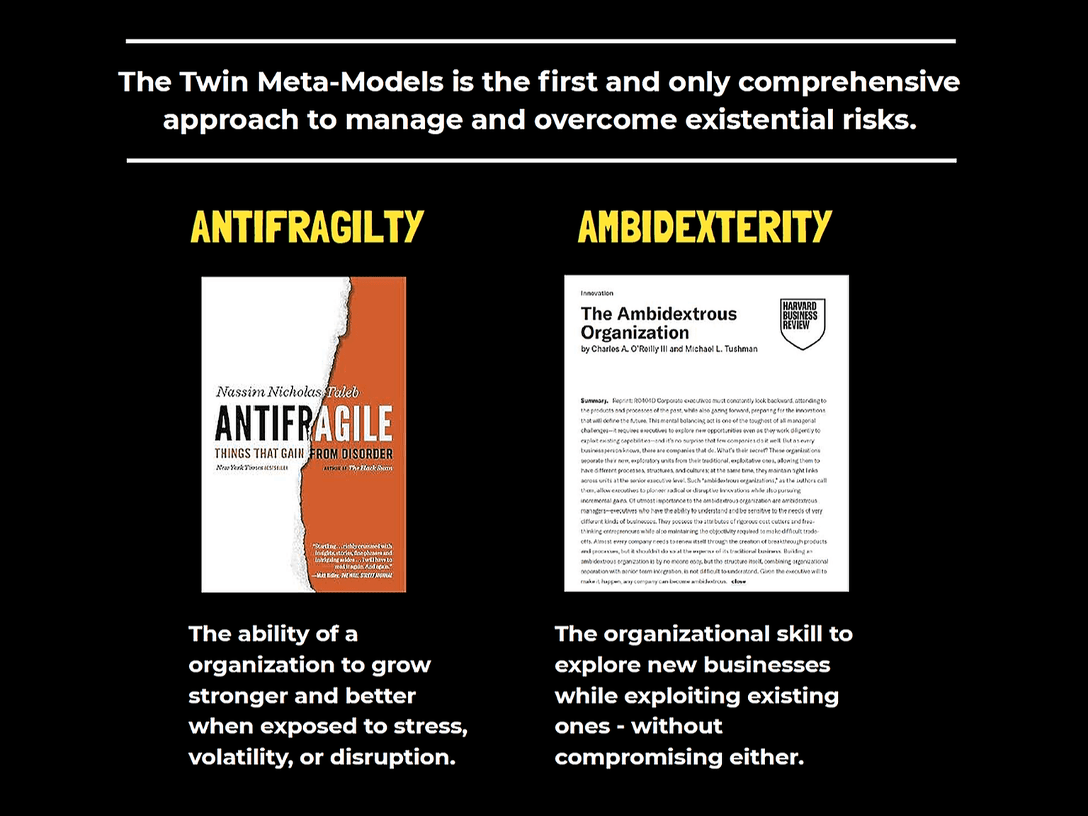 Adopt the best-in-class frameworks for leading through chaos and disruption