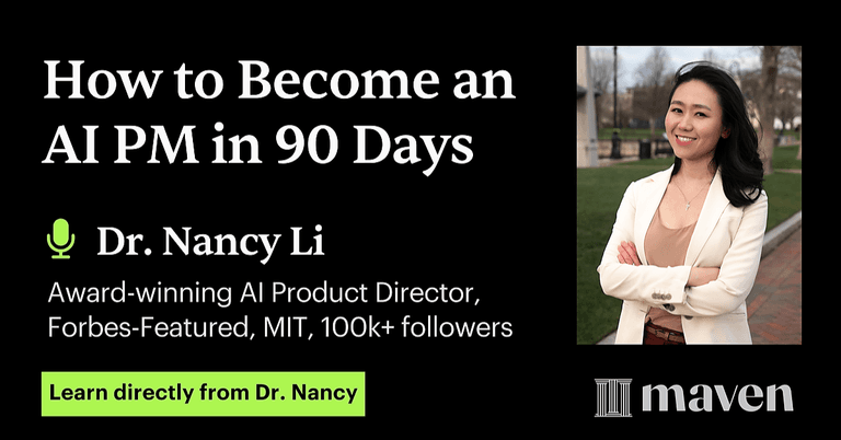 How to Become an AI Product Manager in 90 Days cover image