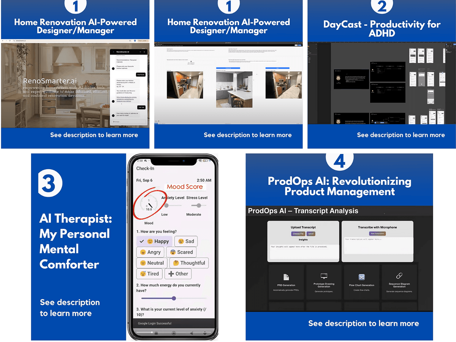 Check Out The 8 AI Products Demo