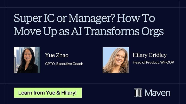 Super IC or Manager? How To Move Up as AI Transforms Orgs cover image