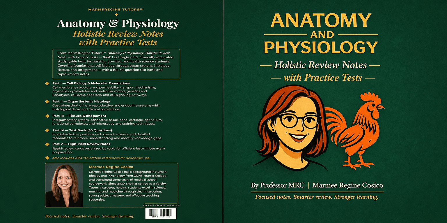 Book an online tutoring on Anatomy & Physiology. 