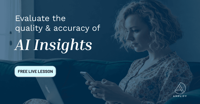 Evaluate the quality and accuracy of AI insights cover image