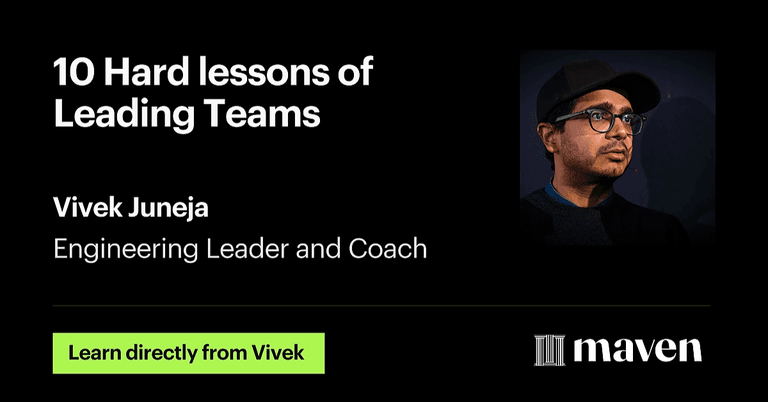 10 Hard lessons of Leading Teams cover image