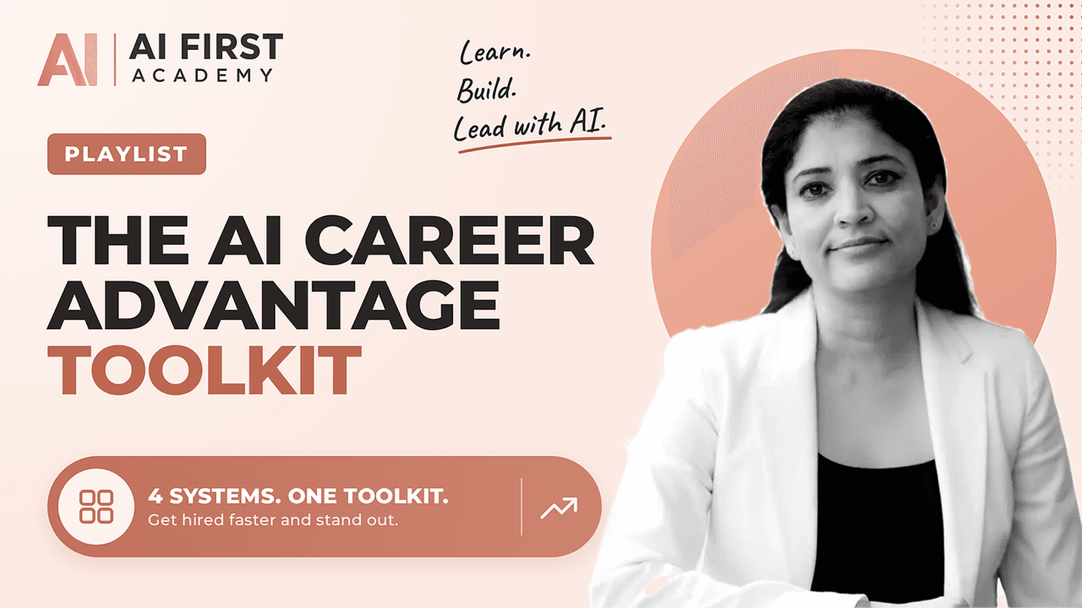 This free 4-part series shows you how to use AI across the entire job-search and interview process.