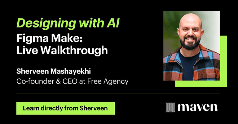 Designing with AI: Figma Make Live Walkthrough cover image