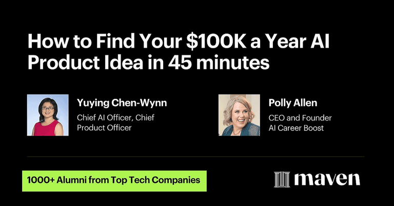How to Find Your $100K a Year AI Product Idea in 45 minutes cover image