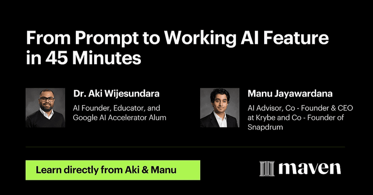 From Prompt to Working AI Feature in 45 Minutes cover image
