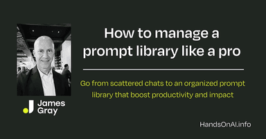 How to Manage a Prompt Library Like a Pro
