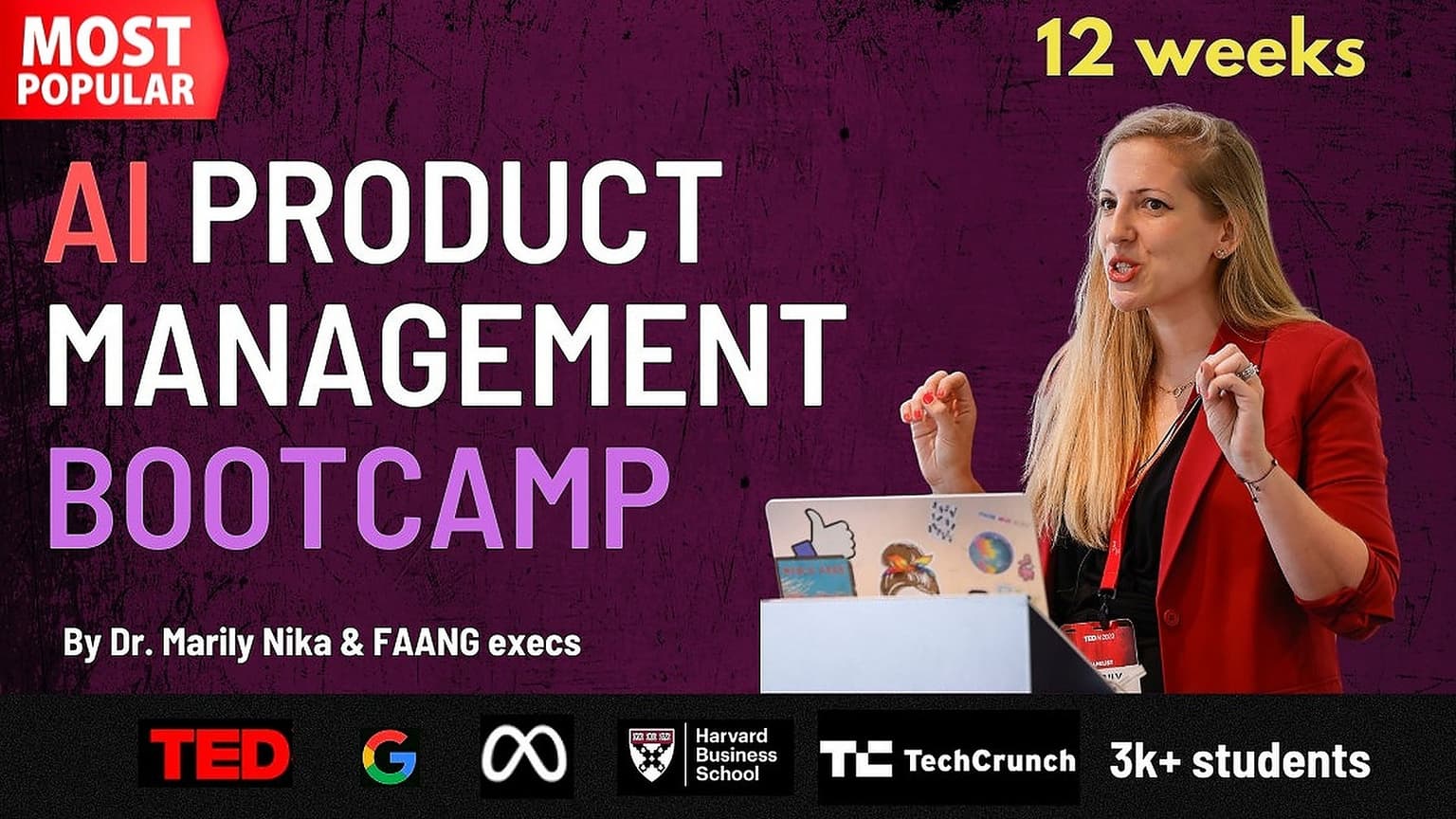 AI Product Management Bootcamp by Dr. Marily Nika on Maven