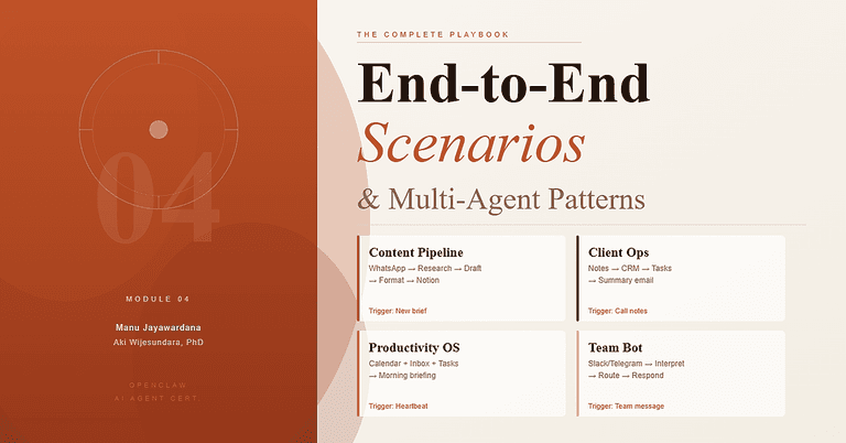 End-to-End Scenarios & Multi-Agent Patterns cover image