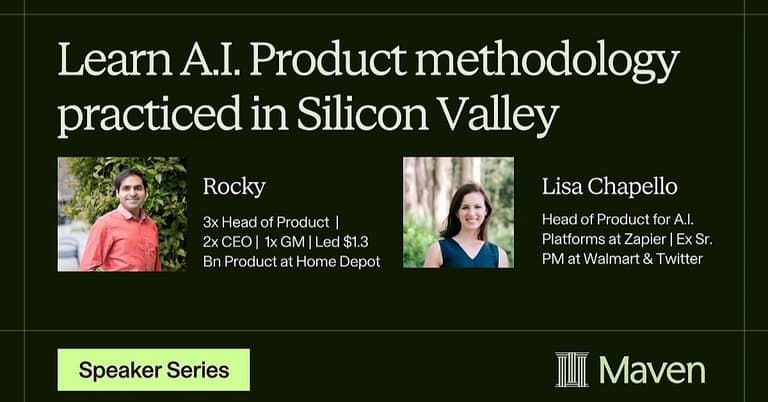 Discover A.I Product methodology practiced in Silicon Valley cover image