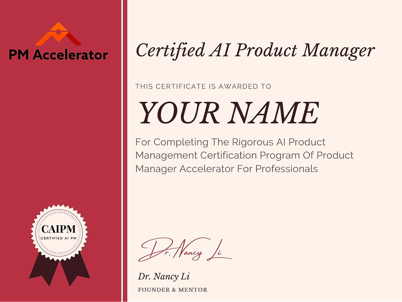 Become a Certified AI Product Manager Now!