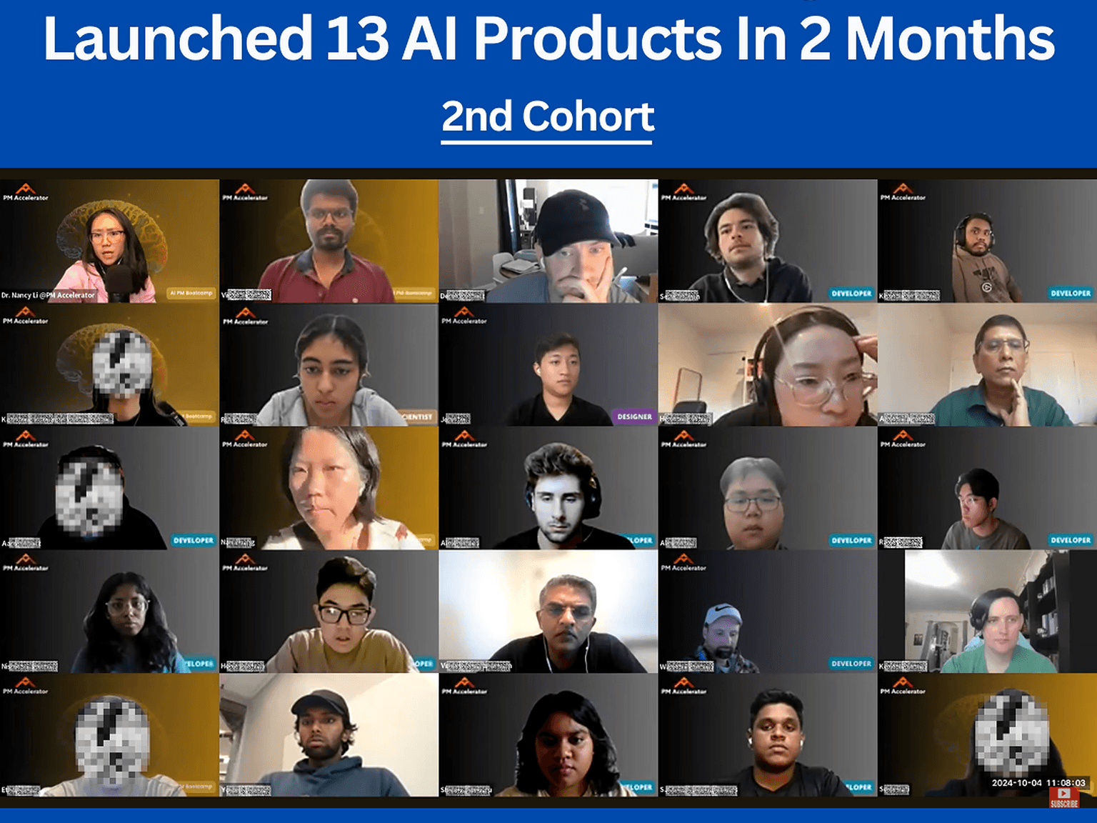 We launched 13 AI Products In our #2 cohort!