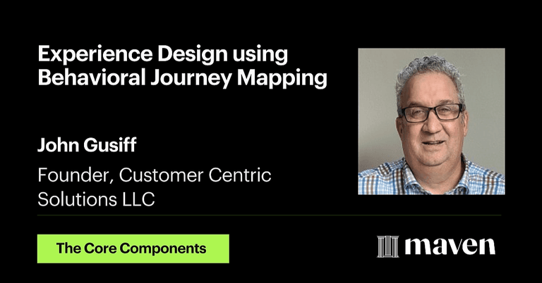 Experience Design using Behavioral Journey Mapping cover image