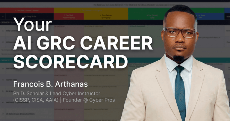 AI Governance Career Scorecard cover image