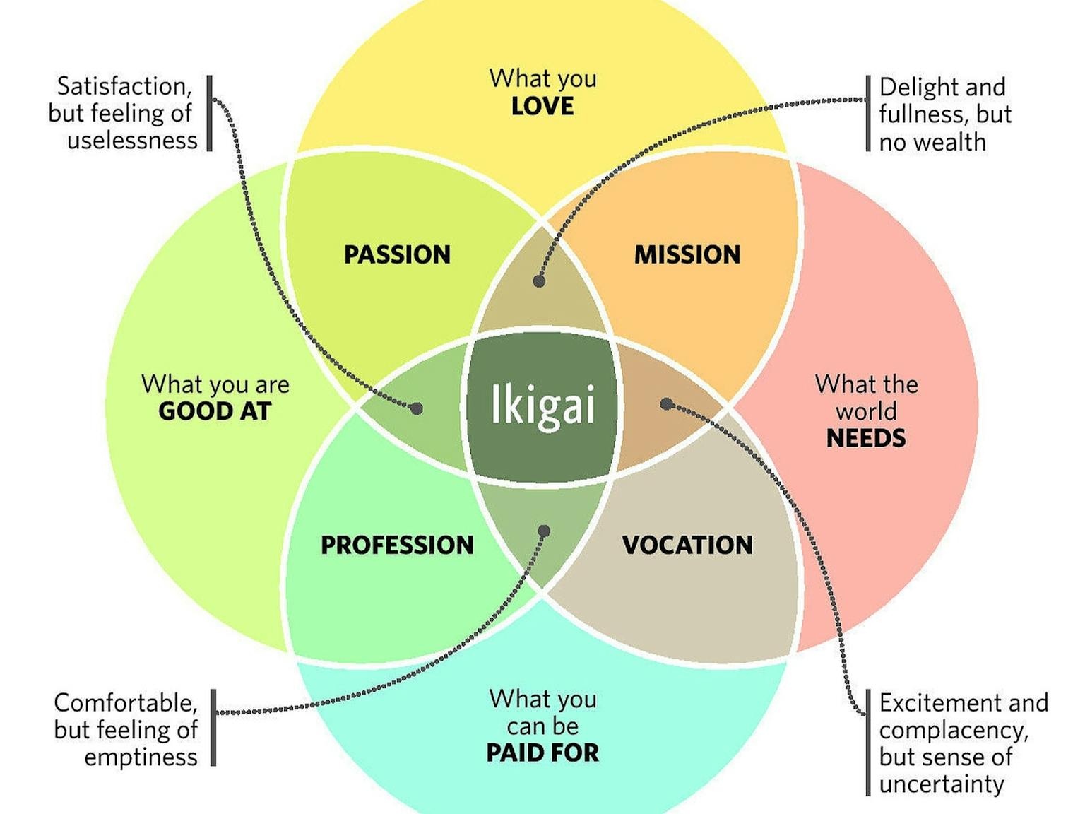 Let's start the path together to help you discover your Ikigai (Japanese word for 'life's purpose')