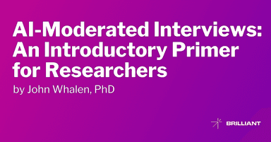 AI-Moderated Interviews – An Introductory Primer for Researchers