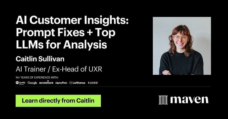 AI Customer Insights: Prompt Fixes + Top LLMs for Analysis cover image