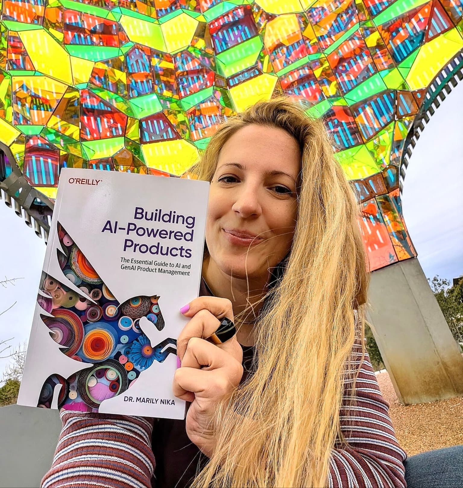 Get Marily's best selling O'Reilly book sent to you for free!