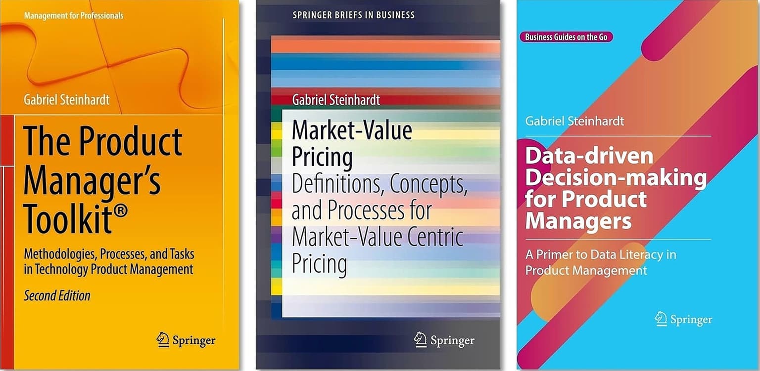 Blackblot's authoritative books on product management, pricing, and data-driven insight.