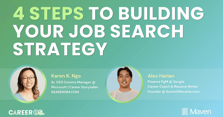 4 Steps to Start Building Your Job Search Strategy cover image